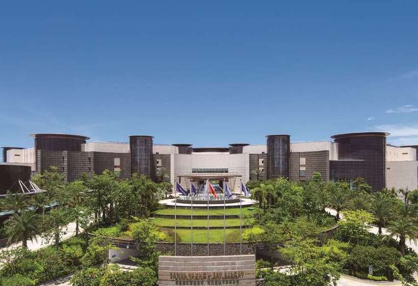 בית מלון כפרי Thousand Cranes Sanya Yazhou Bay Int L Exchange Centre