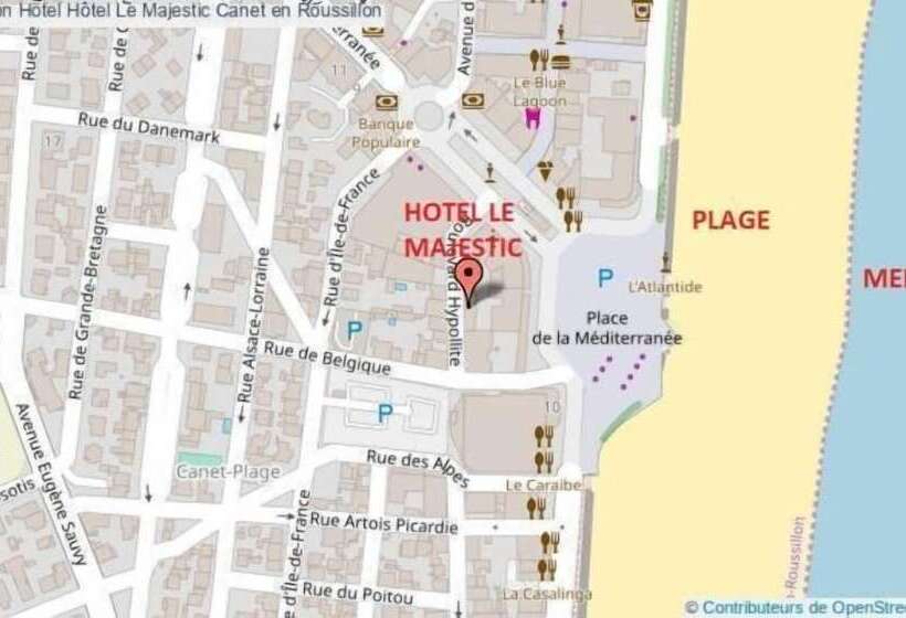 Hotel Le Majestic Canet Plage