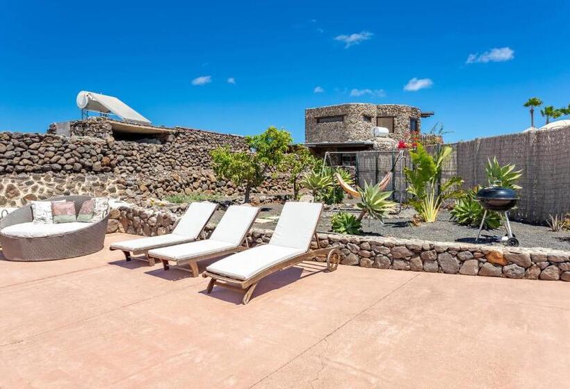 渡假胜地  Eco Village Finca De Arrieta   Yurts And Stone Cottages   Shared Pool   Walking Distance To Arrieta