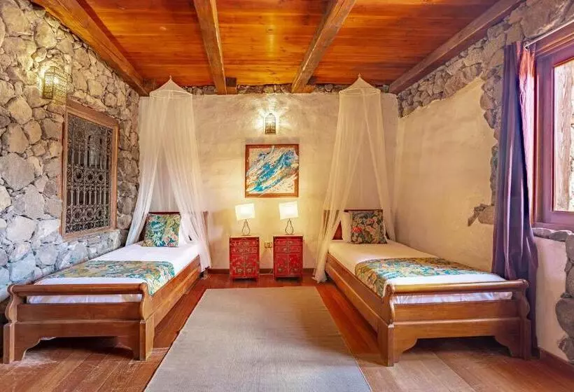 Lomakeskus Eco Village Finca De Arrieta   Yurts And Stone Cottages   Shared Pool   Walking Distance To Arrieta