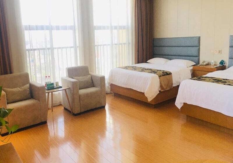 فندق Greentree Inn Jiangsu Yancheng Tinghu Wengang Road Frontier Defense Bureau Business