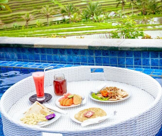 住宿加早餐  Bhuana Agung Villa And Restaurant