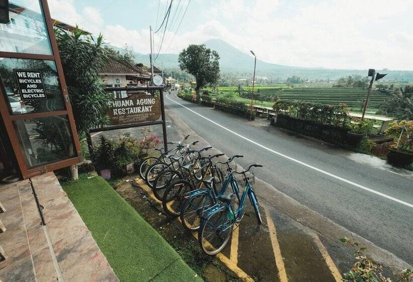 住宿加早餐  Bhuana Agung Villa And Restaurant