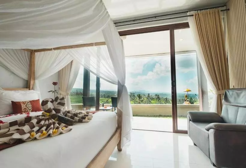 تختخواب و صبحانه Bhuana Agung Villa And Restaurant