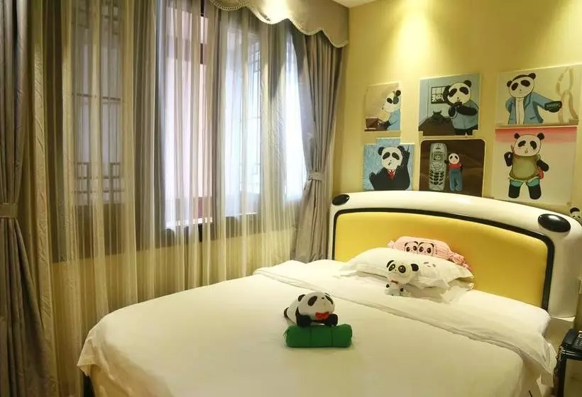 Hotelli Many Panda Inn Emeishan