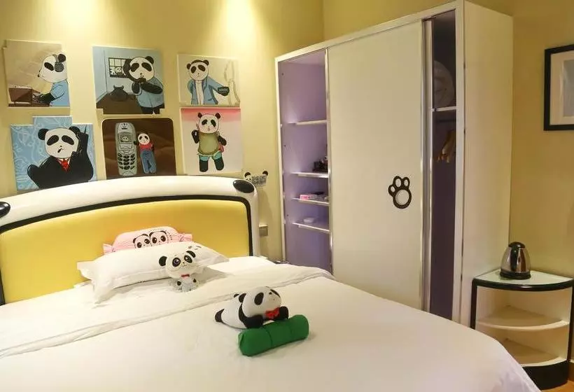 Hotelli Many Panda Inn Emeishan