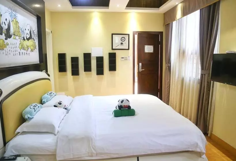 Hotelli Many Panda Inn Emeishan