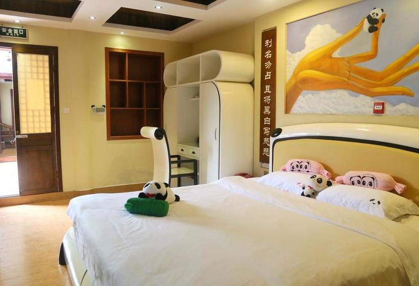 호텔 Many Panda Inn Emeishan