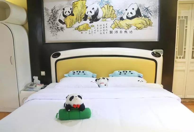 Hotelli Many Panda Inn Emeishan