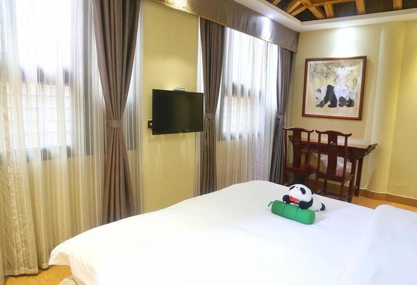 호텔 Many Panda Inn Emeishan