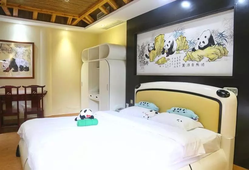 Hotelli Many Panda Inn Emeishan