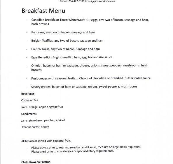 Bed & Breakfast Rowena's Retreat