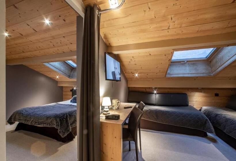 Отель Chalet Les Rhodos