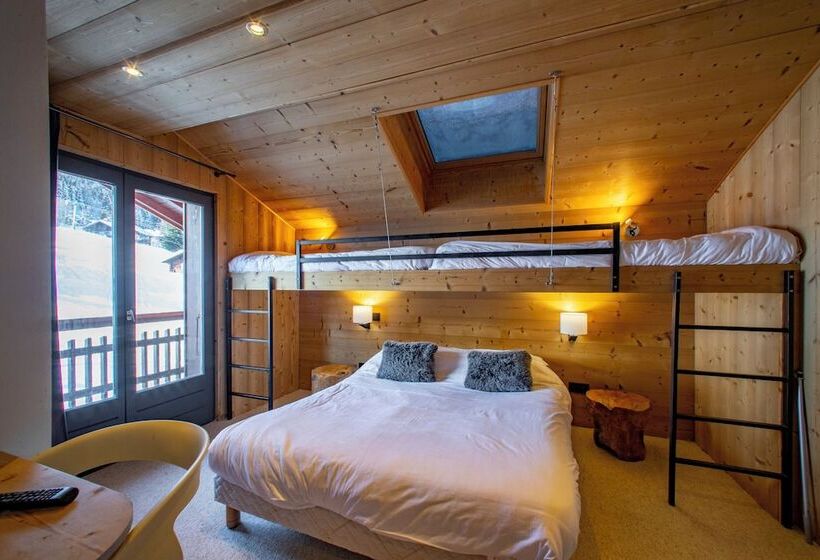 Отель Chalet Les Rhodos