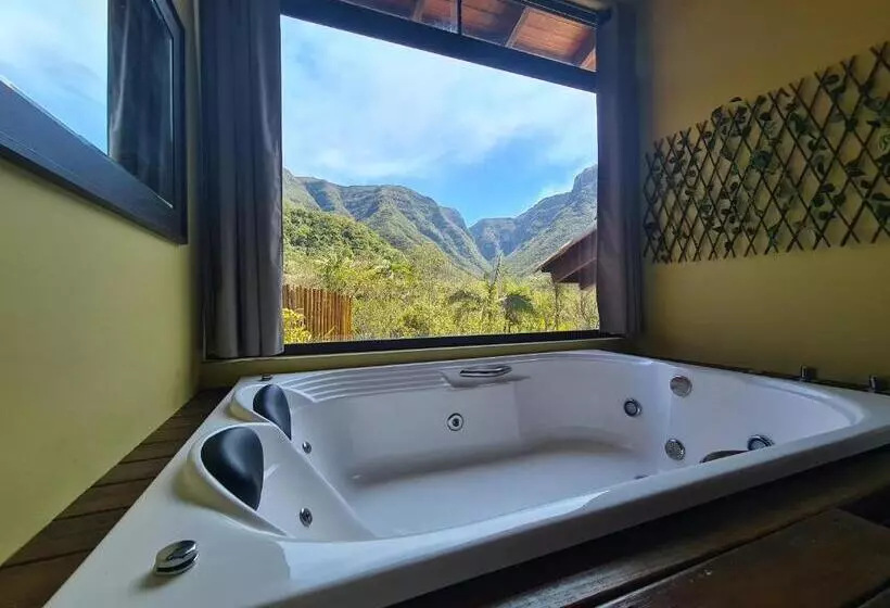 ホテル Refúgio Ecológico Pedra Afiada