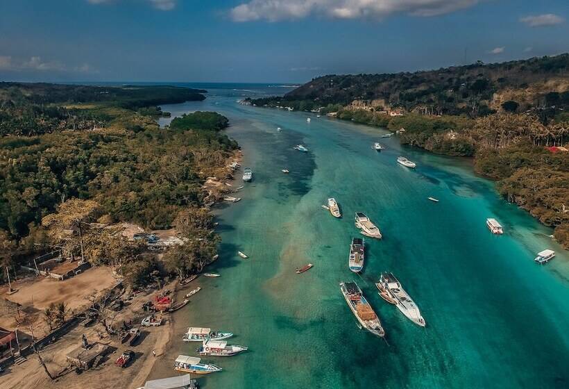 בית מלון כפרי The Dafish Ceningan