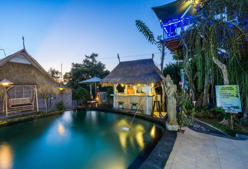 בית מלון כפרי The Dafish Ceningan