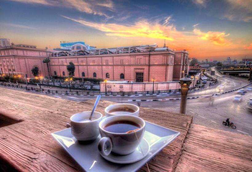 تختخواب و صبحانه Tahrir Plaza Suites   Museum View