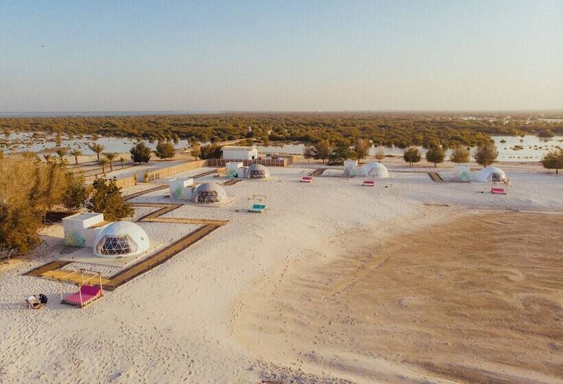 ホテル Pura Eco Retreat Jubail Island Abu Dhabi