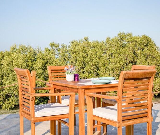 ホテル Pura Eco Retreat Jubail Island Abu Dhabi