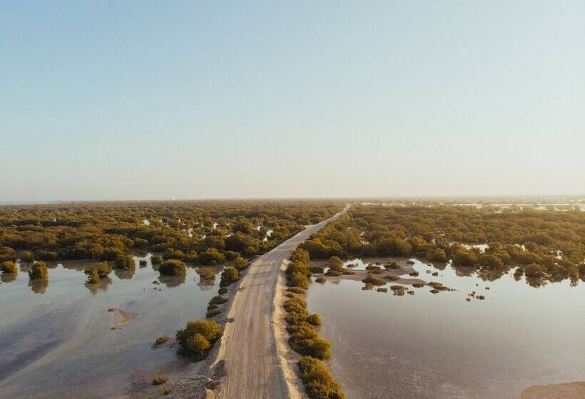 ホテル Pura Eco Retreat Jubail Island Abu Dhabi