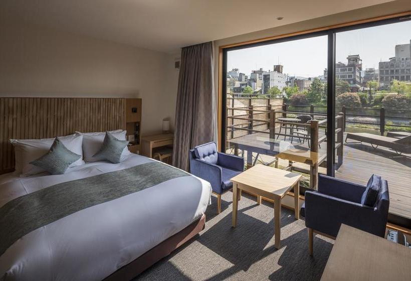 בית מלון כפרי Villa Pontocho Kyoto