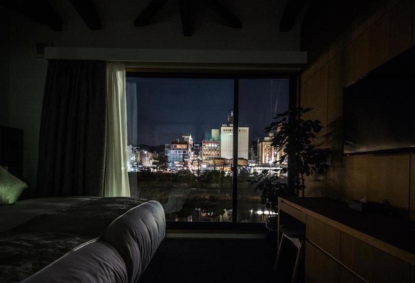 בית מלון כפרי Villa Pontocho Kyoto