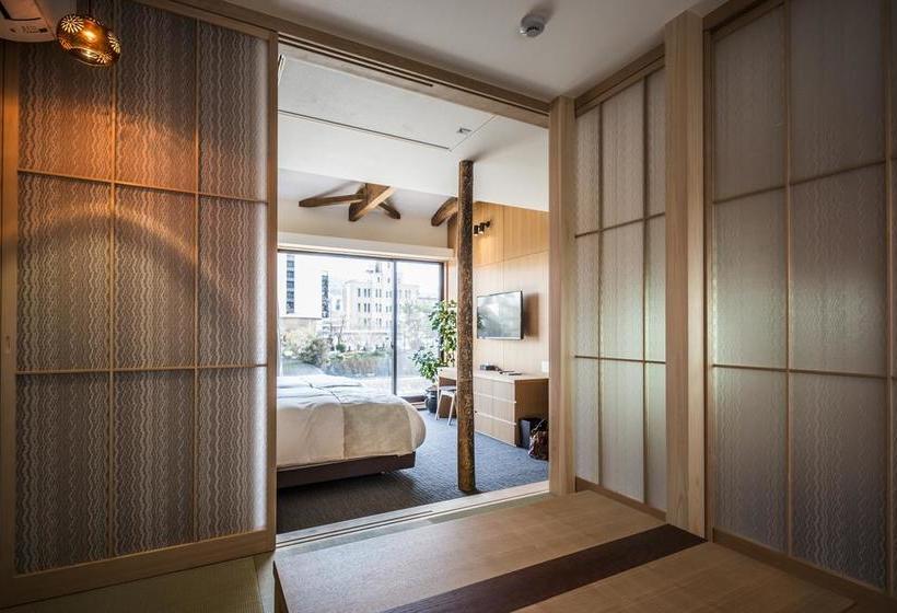 בית מלון כפרי Villa Pontocho Kyoto