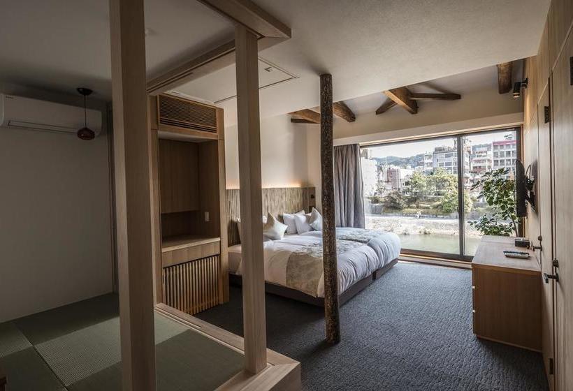 בית מלון כפרי Villa Pontocho Kyoto