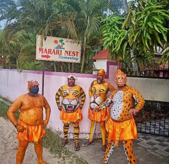 Aamiaismajoitus (B&B) Marari Nest Beach Homestay