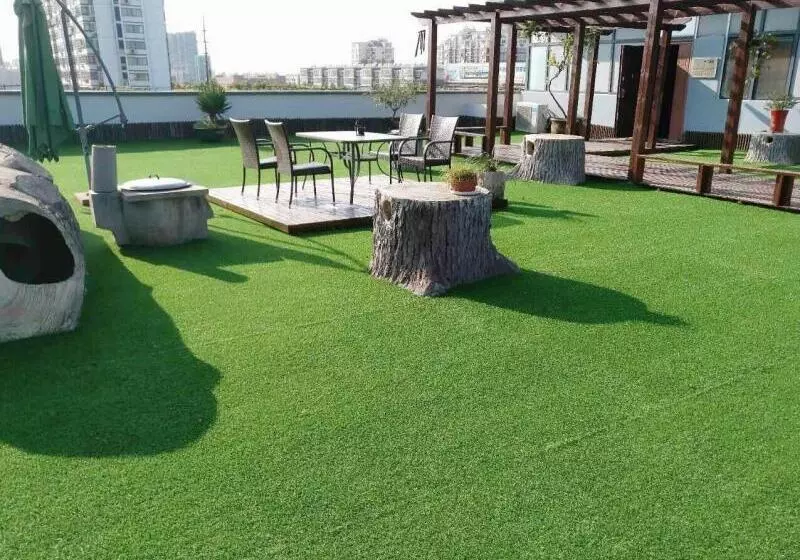 Hotelli Greentree Inn Jiangsu Lianyungang Donghai New Bus Station Express