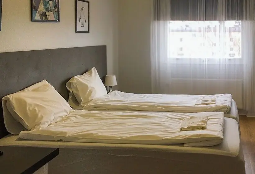 モーテル Sundsvall Hotel Apartments