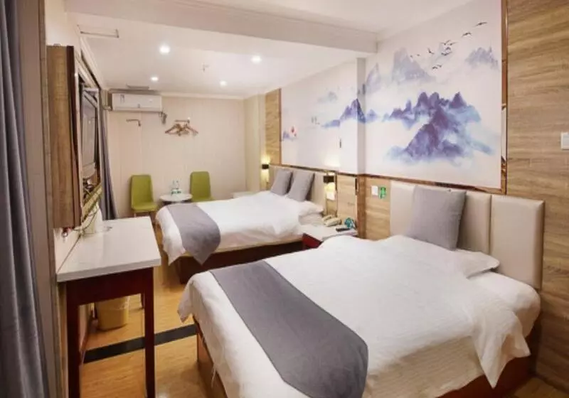 Hotelli Greentree Inn Nanjing Qinhuai District Xinjiekou Subway Station Express