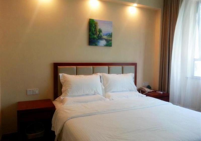 Otel Greentree Inn Shanghai Songjiang Dongjing Tongle Road Happy Valley Business