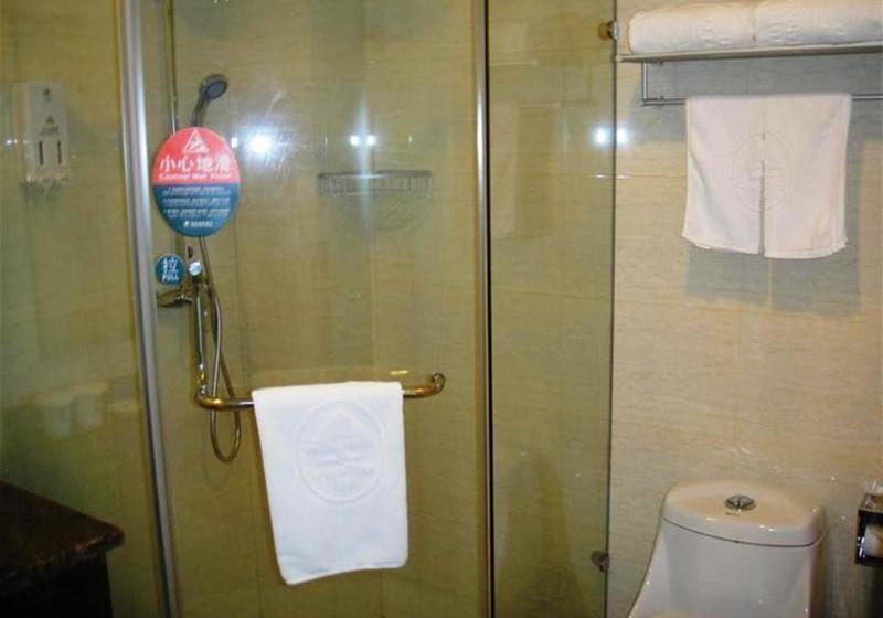 Otel Greentree Inn Shanghai Songjiang Dongjing Tongle Road Happy Valley Business