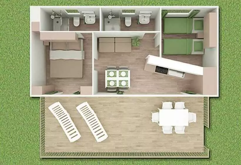 Hotelli Camping Lanterna Premium Resort   Vacansoleil Maeva