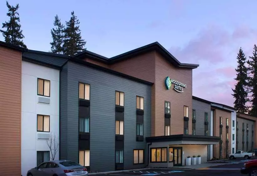 ホテル Woodspring Suites Seattle Redmond