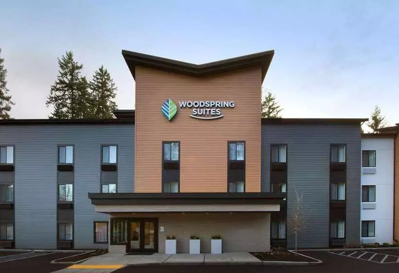 ホテル Woodspring Suites Seattle Redmond
