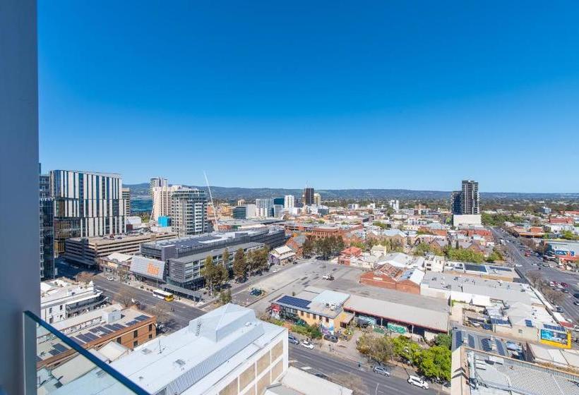 酒店 Vision On Morphett Adelaide Central