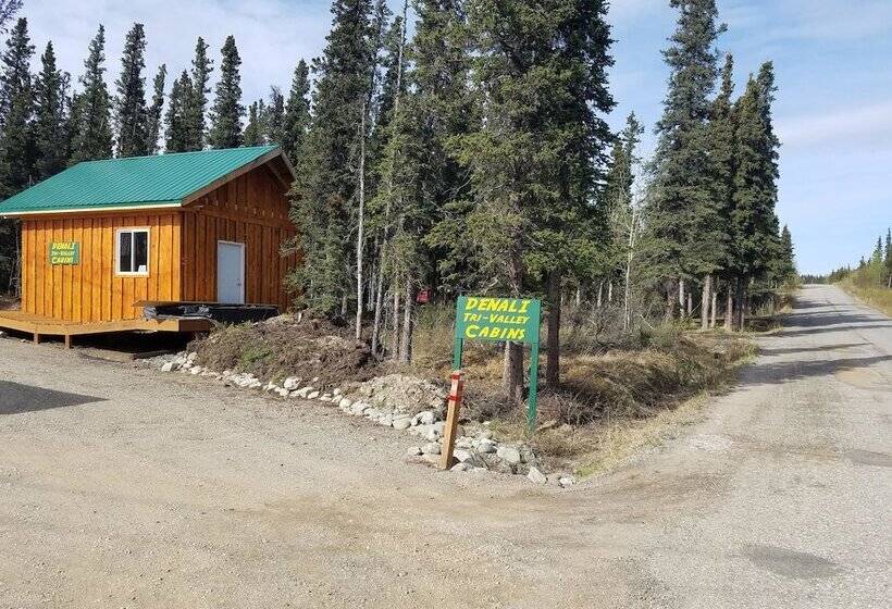 ホテル Denali Tri Valley Cabins