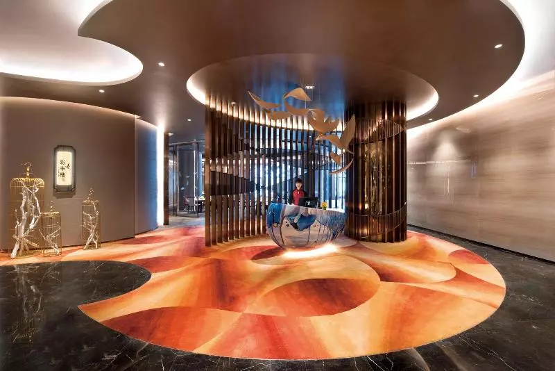 Hotelli Crowne Plaza Hangzhou Qiantang   The Subway Can Reach The West Lake Scenic Area As Well As The Airpo