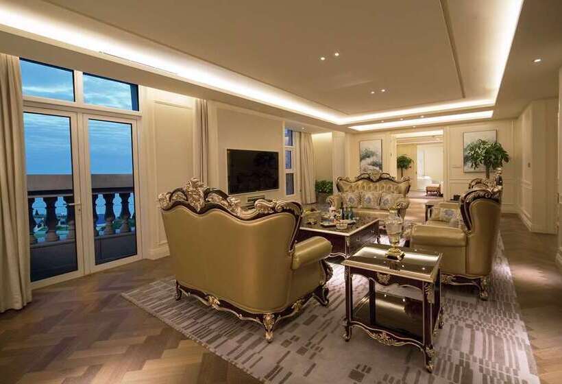 בית מלון כפרי Hilton Dalian Golden Pebble Beach Resort