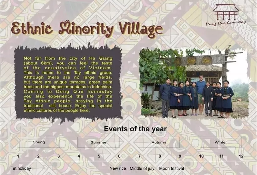 هاستل Dong Que Homestay