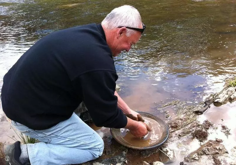 ペンション Gold Mine Guest House And Cafe