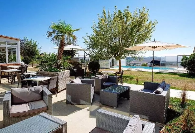 هتل Logis Hôtel   Auberge Du Pastel   Hôtel 3 étoiles Et Restaurant