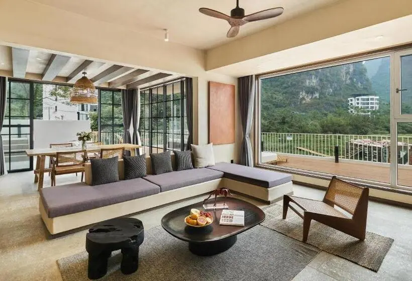 ホテル Yangshuo One Thousand And One Courtyard Views B&b