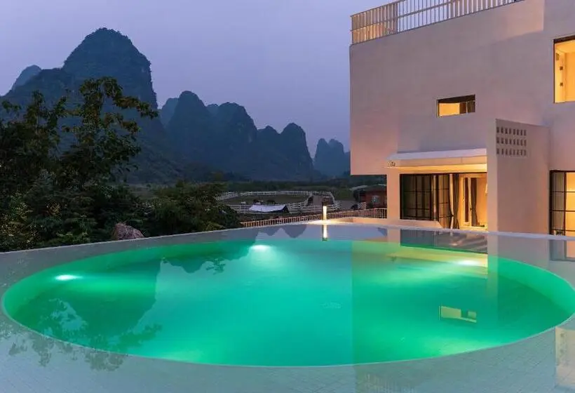 ホテル Yangshuo One Thousand And One Courtyard Views B&b
