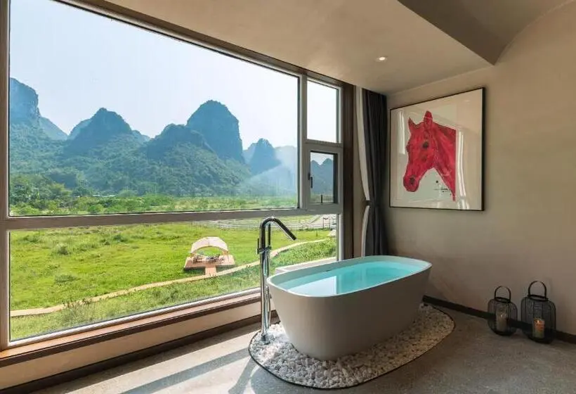 ホテル Yangshuo One Thousand And One Courtyard Views B&b