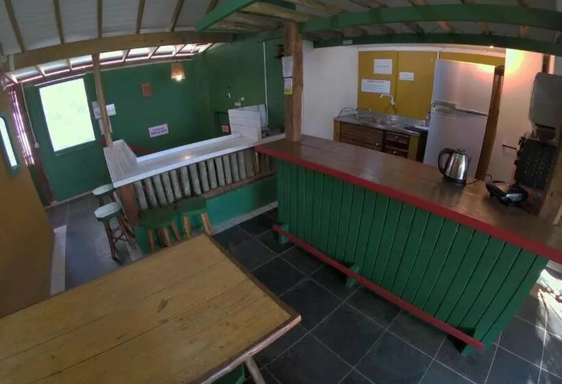 ペンション Pousada Canoa Azul Na Praia Da Ferrugem