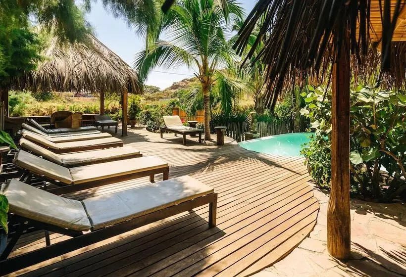 ユースホステル Kimbas Bungalows Mancora